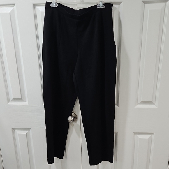 Talbots Black Straight Leg Pants - Picture 1 of 3